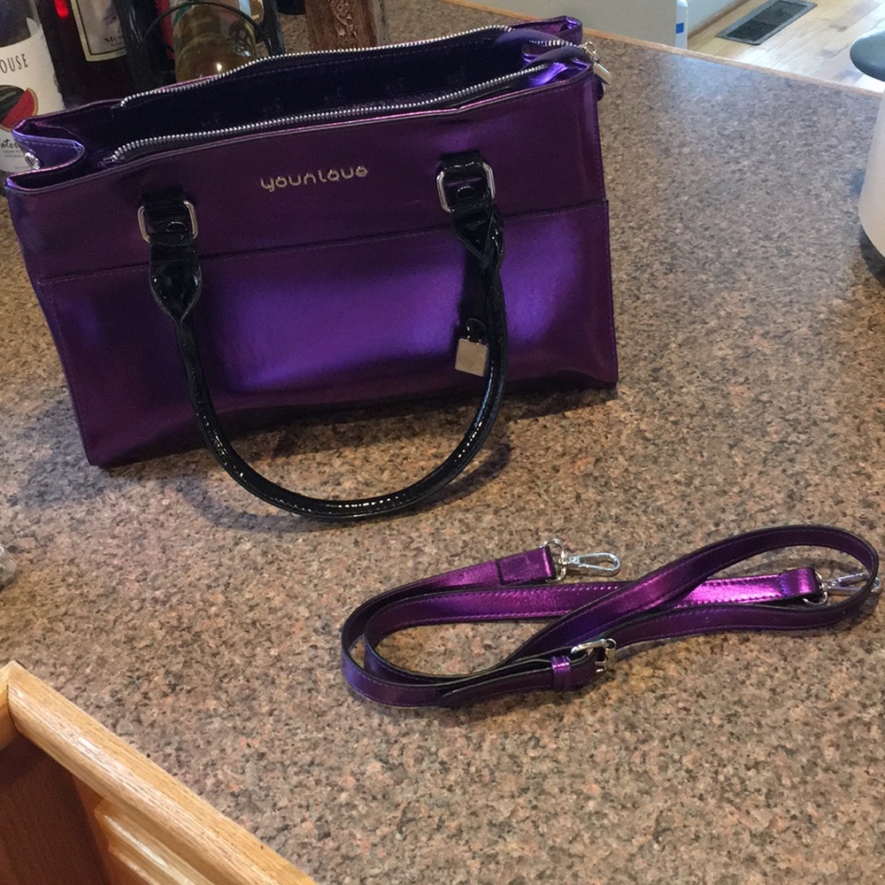 Younique Purple Purse